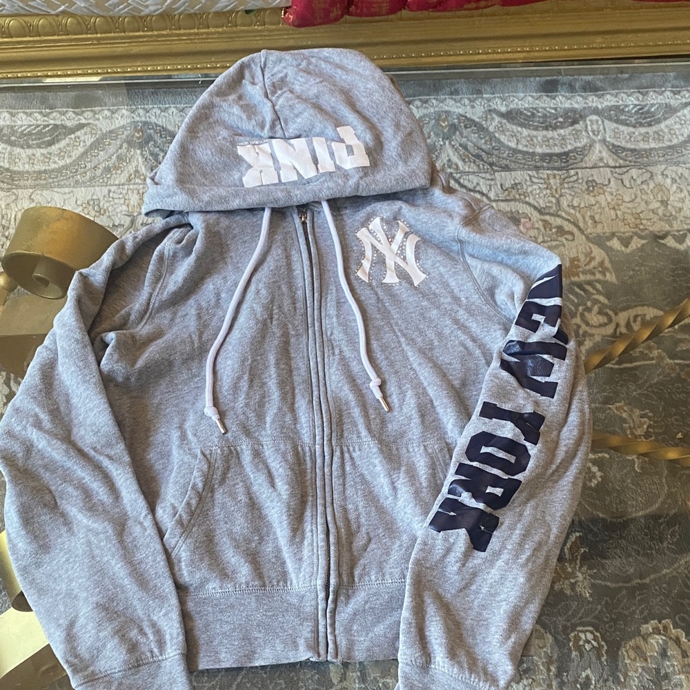 Victoria's Secret Gray Hoodie Jacket